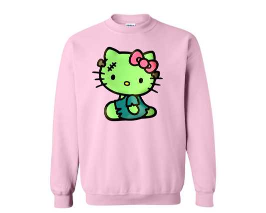 Hello kitty Zombie Crewneck