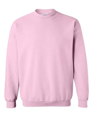 Pink blank crewneck