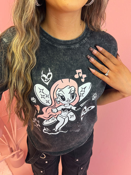 Bichota Fairy Acid wash Tee