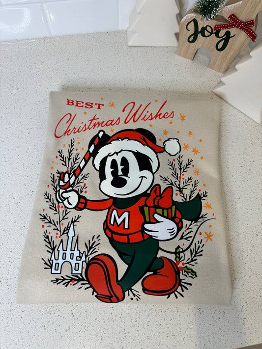 Best Christmas Wishes Mickey (2 Colors)