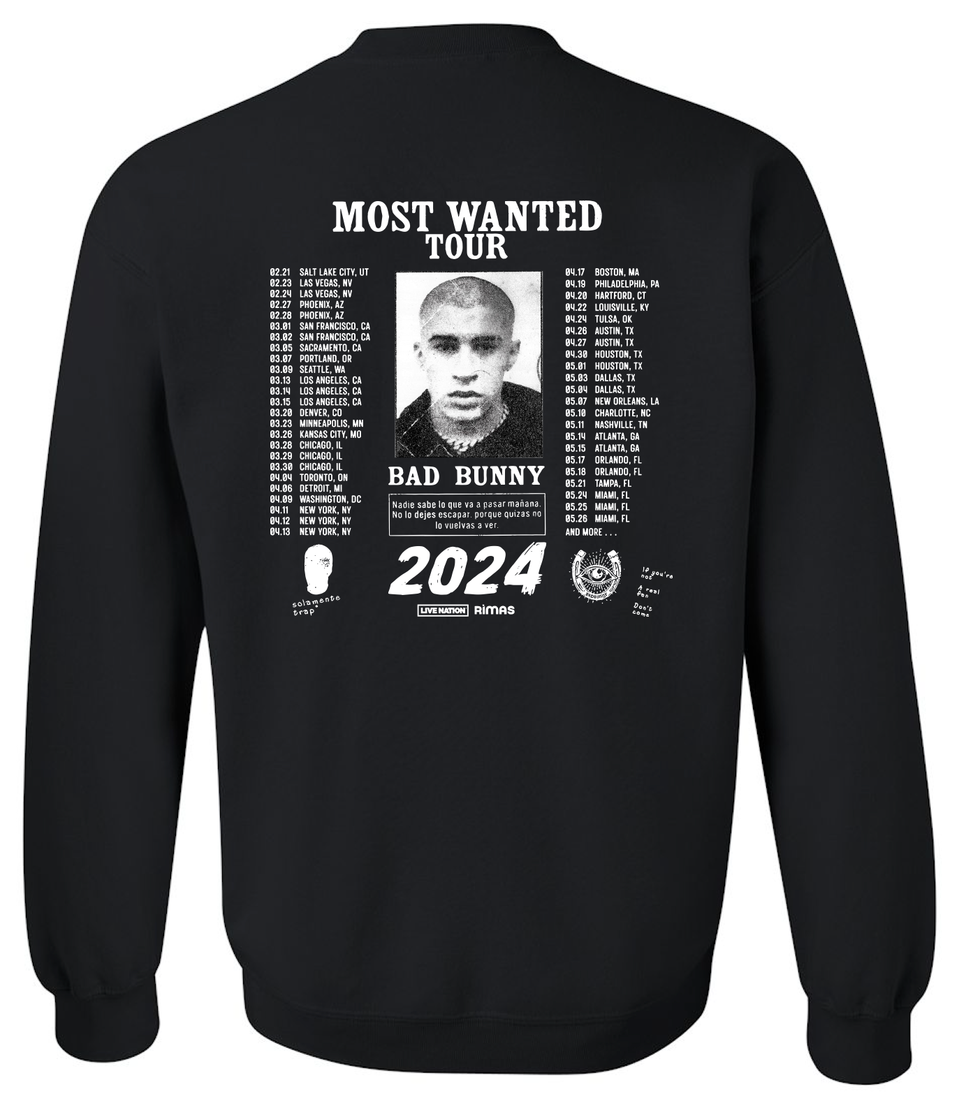 2024 Tour Crewneck (2 Colors)