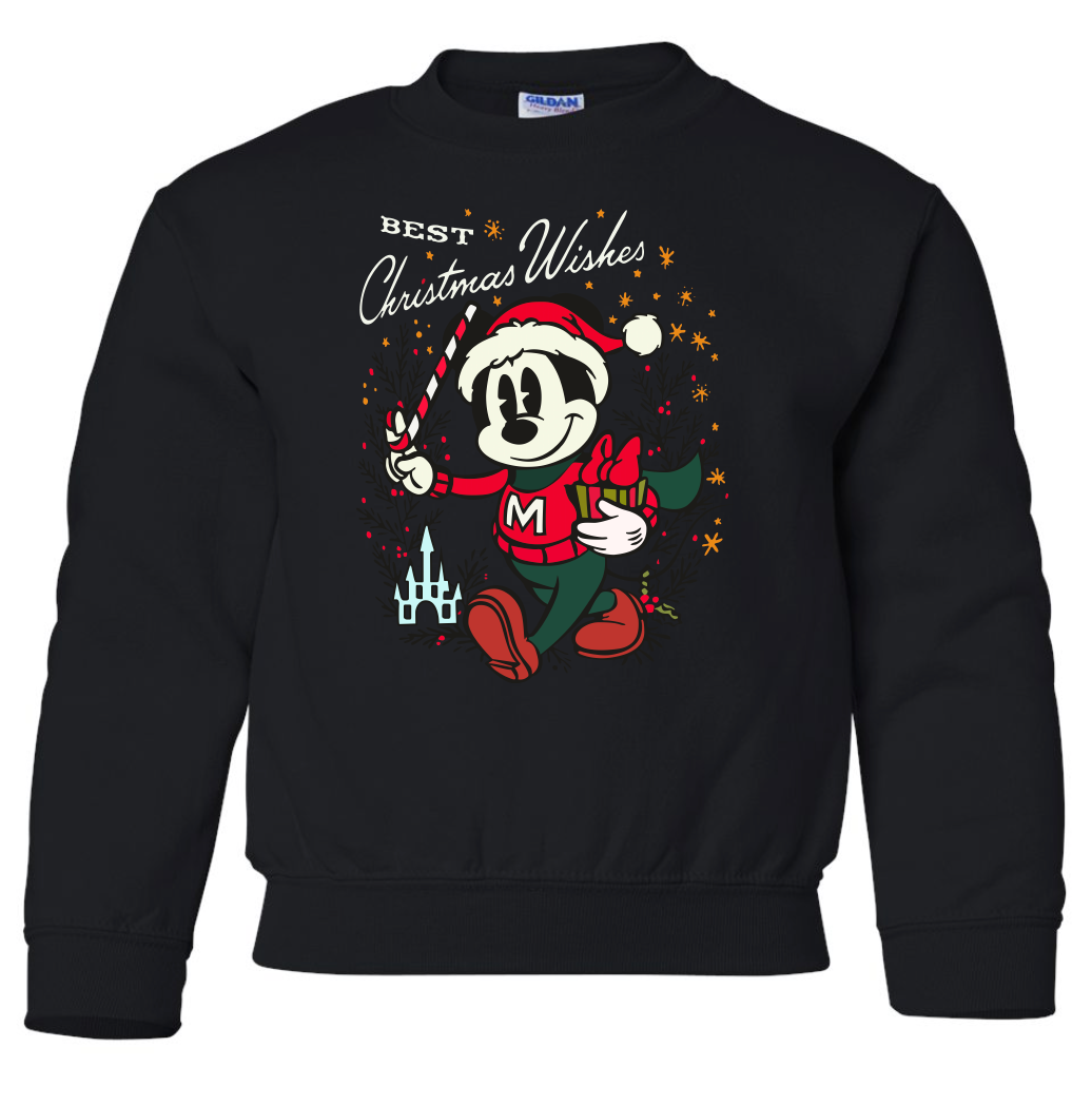 Best Christmas Wishes Mickey KIDS (2 Colors)