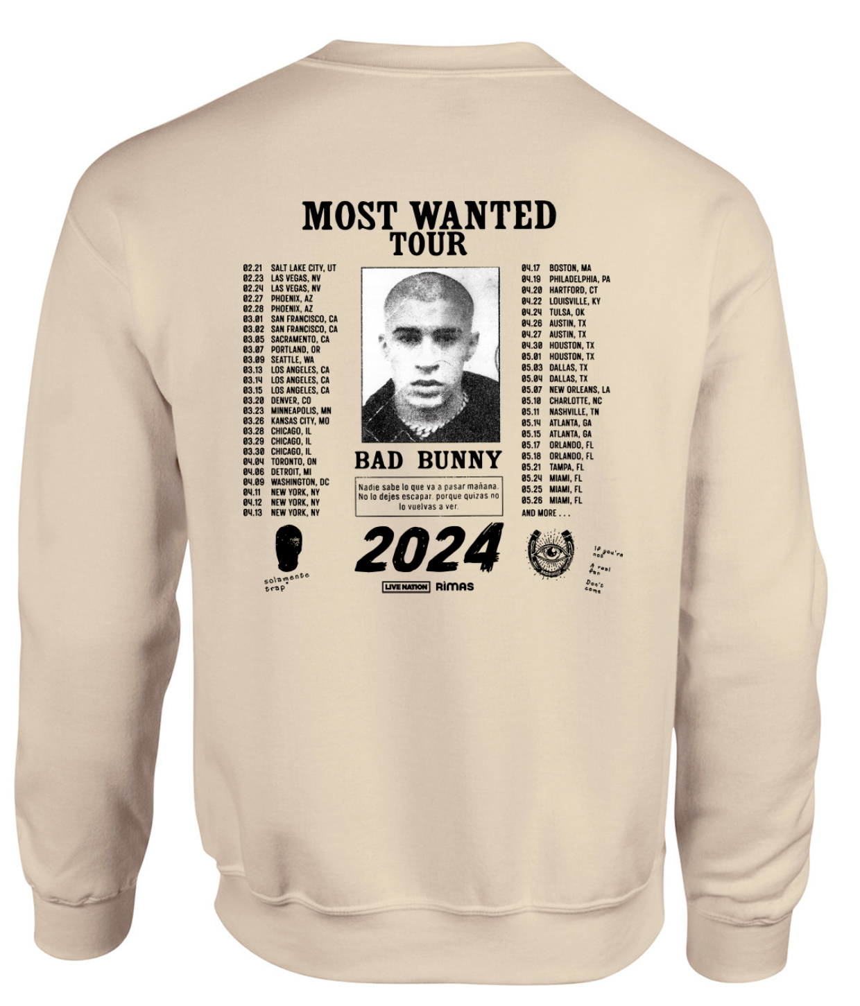 2024 Tour Crewneck (2 Colors)